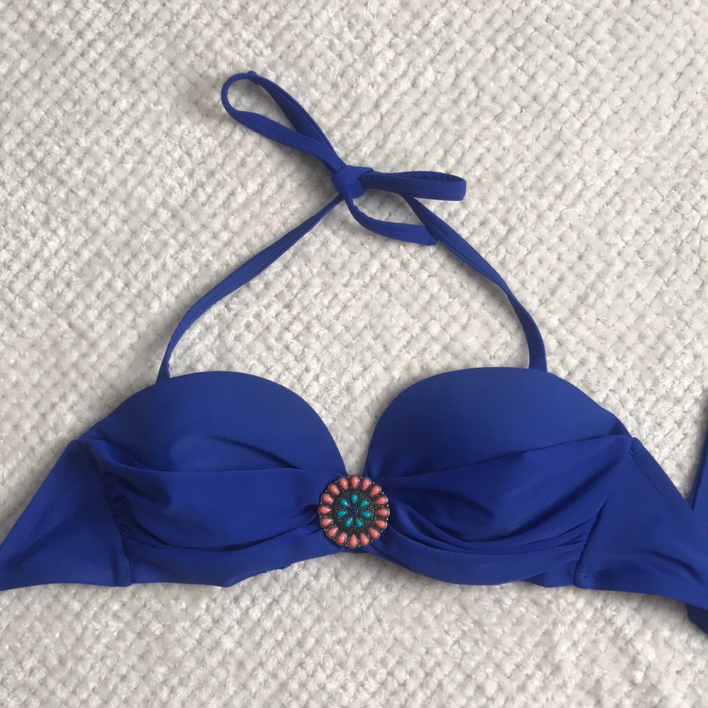 Target medallion bikini top